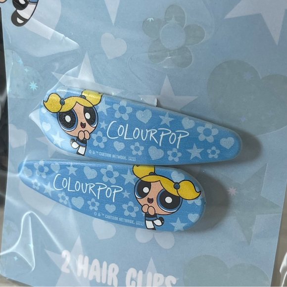 3/$15 ColourPop PowerPuff Girls Bubbles Hair Clips Blue - Picture 3 of 9